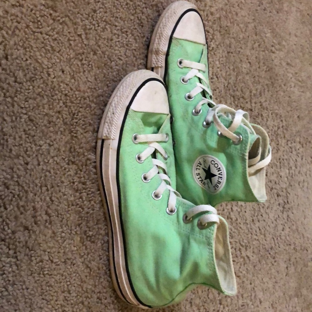 Like Green Converse